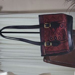 Pop's Leather Vintage Handbag